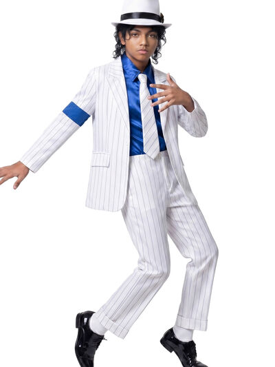 Kids striped suit costume